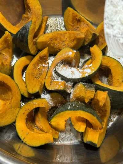 焼きベビーパンプキンレシピ手順：5