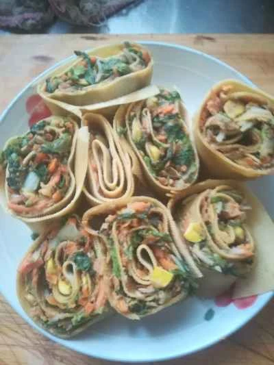 野菜ロールのレシピ