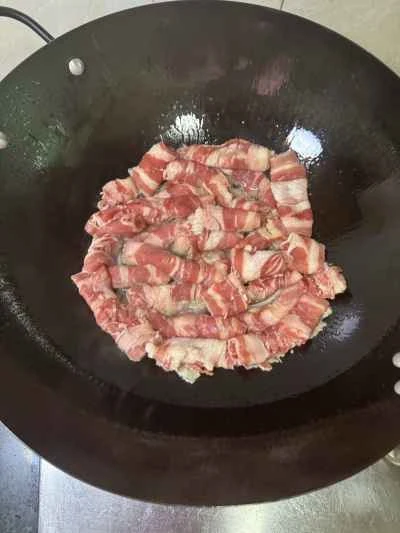 牛肉入りスクランブルエッグの作り方：6