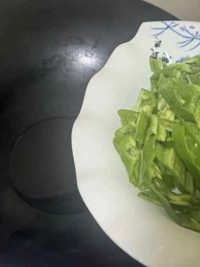 ピーマンとアサリの炒め物の作り方：4