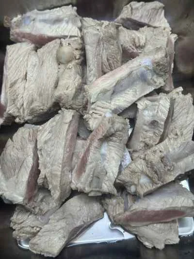 キムチと豚バラ肉の鍋の作り方：1