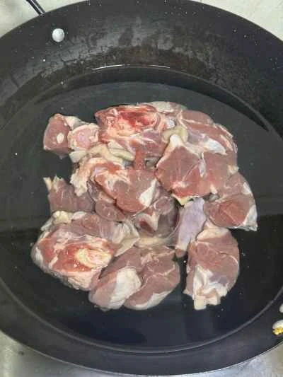 羊肉の煮込みと乾燥豆腐の作り方：3