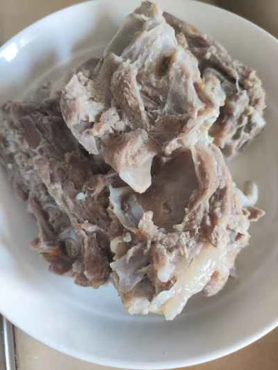 ラムの背骨の煮込みレシピ手順：2