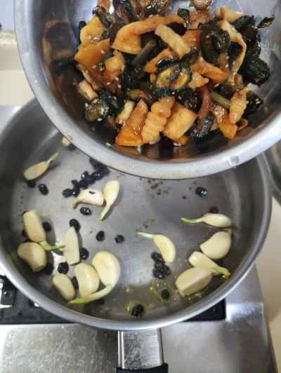 ニンニク風味の八宝野菜の作り方：6