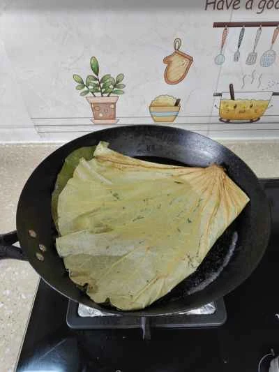 蓮の葉チキンのレシピ手順：7