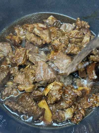 トマト、豆腐皮、牛ブリスケットの作り方：9