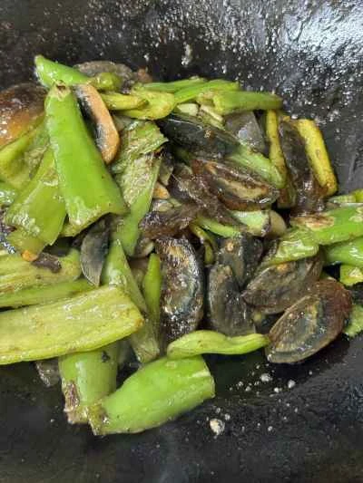 ピーマンと卵の塩炒めの作り方：8