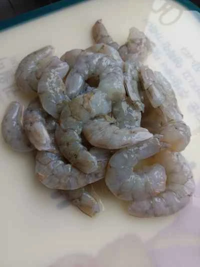 半熟エビの作り方：1