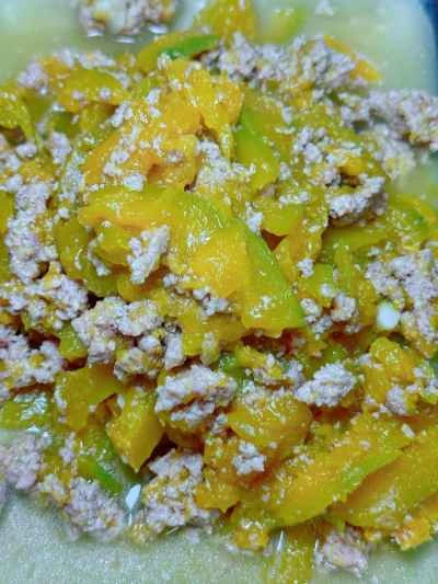 ひき肉入りかぼちゃ炒めの作り方：10