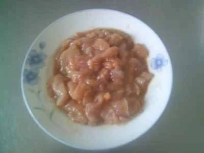 鶏むね肉とスイカの皮の炒め物の作り方：9