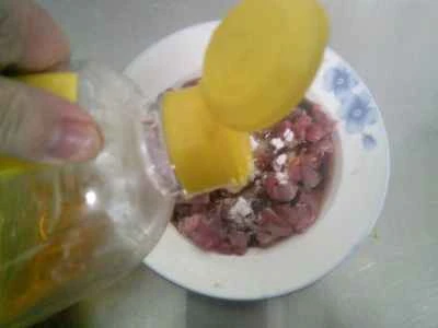 厚切りピーマンと豚肉の豆腐皮炒めの作り方：6