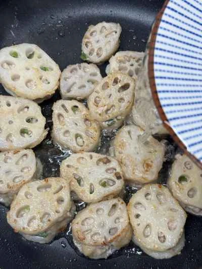 レンコンサンドイッチの作り方：9