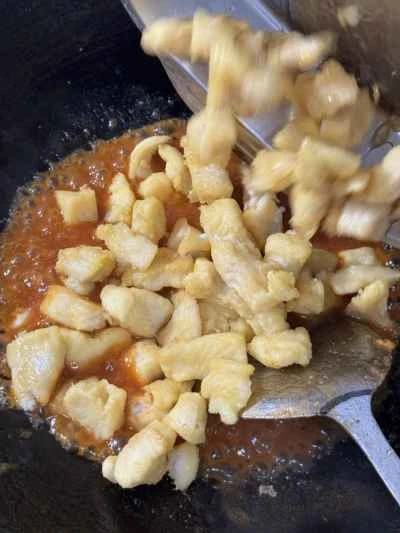 甘酸っぱいバサ魚のレシピ手順：9