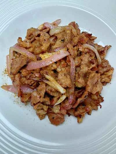 塩コショウ豚肉スライスの作り方：10