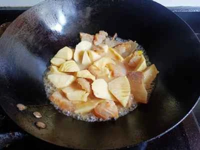 たけのこ入り塩豚の煮込みの作り方：10