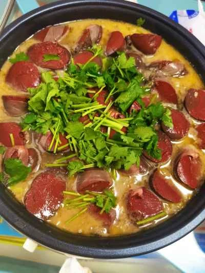 白身肉、ブラッドソーセージ、ザワークラウトのレシピを改訂しました