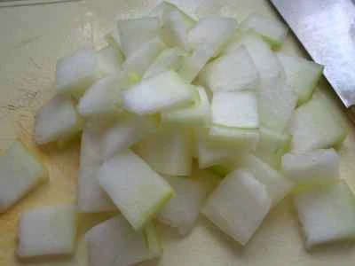 冬瓜と卵とたけのこの煮物の作り方：5