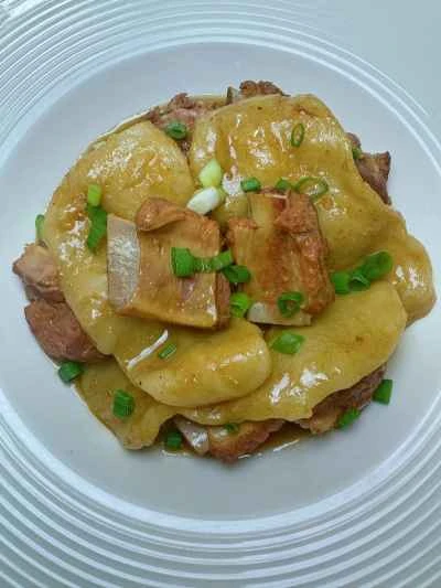 フラットブレッドを使ったポークリブの作り方：18