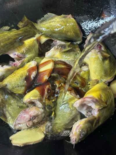 春雨入りイエローナマズシチューのレシピ手順：6