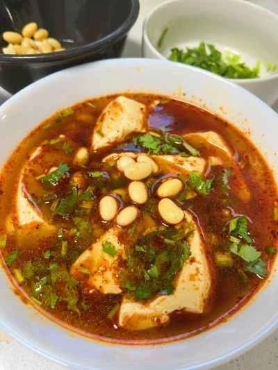 陝西風自家製豆腐プリン（絹ごし豆腐バージョン）の作り方：7