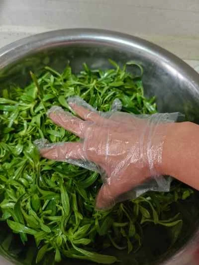 野菜入り蒸し麺 レシピ手順：6