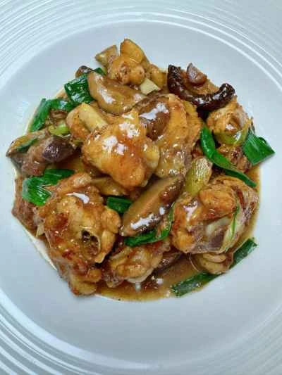 椎茸入り鶏肉の煮込みの作り方：15