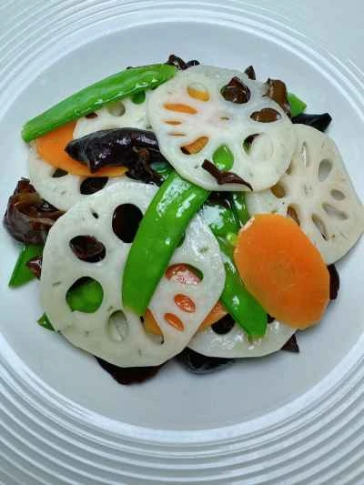 レンコンの砂糖炒めの作り方：15