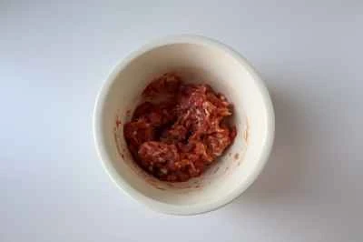 トマトと牛肉の蒸し豆腐の作り方：2