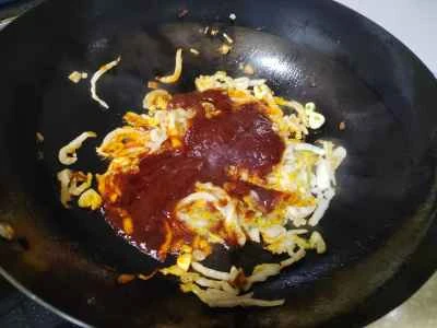 ゆでたタラメの作り方：8