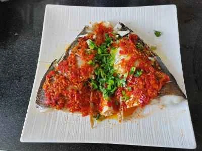 刻んだ唐辛子入り蒸し魚の頭の作り方：3