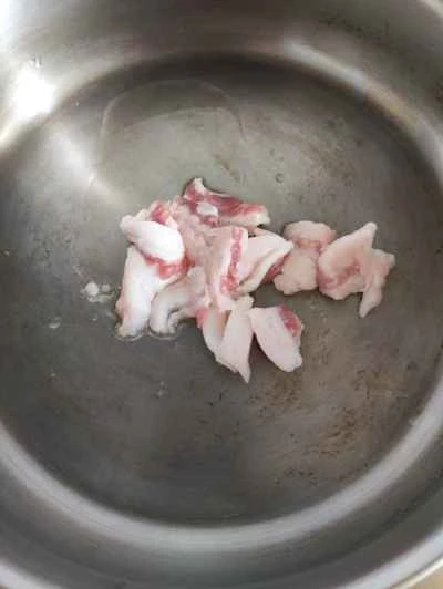 ラード入り大豆パルプ炒めの作り方：4