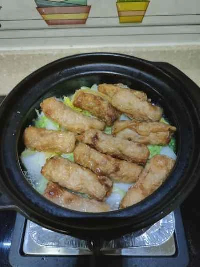 豆腐巻きキャベツの煮込みの作り方：7