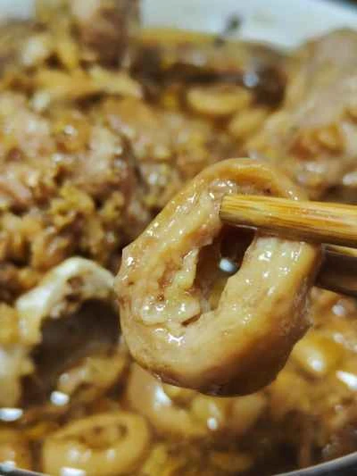 豚骨と腸の蒸し煮の作り方：16