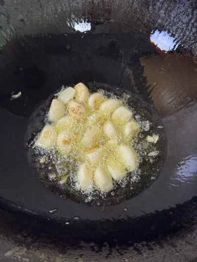 ニンニク入りうなぎ炒めの作り方：5