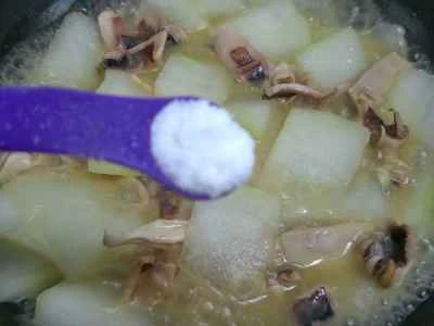 冬瓜入りイカ煮の作り方：13