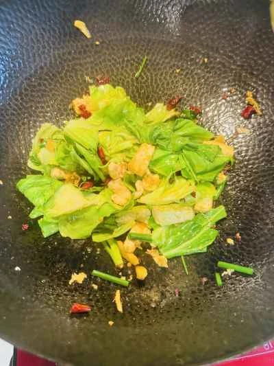 豆腐とキャベツの炒め物の作り方：6