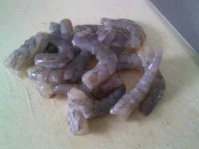 水たけのこのピーマンとエビ炒めの作り方：3