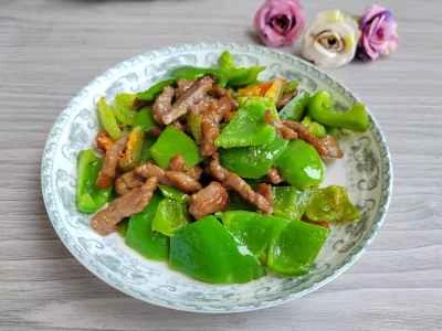 牛肉とピーマンの炒め物のレシピ