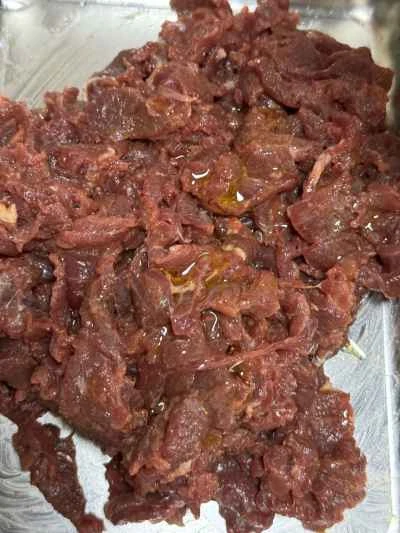 オクラ入り蒸し牛肉の作り方：3