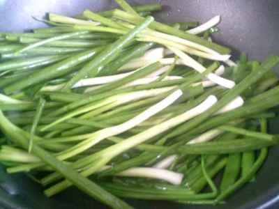 ネギ入り豆腐の煮込みの作り方：2