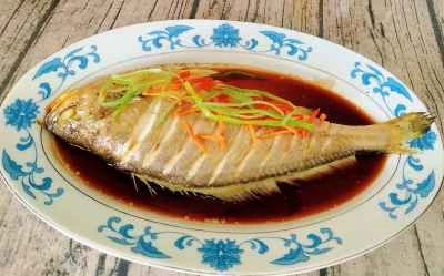 蒸しニベのレシピ手順：4