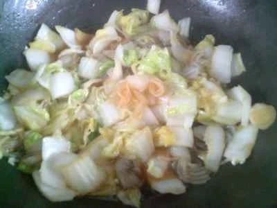 こんにゃくの結び目と野菜炒めの作り方 #5: 12