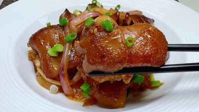 豚足の乾燥鍋の作り方：16