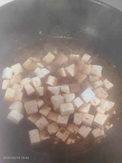 麻婆豆腐のレシピ手順：8