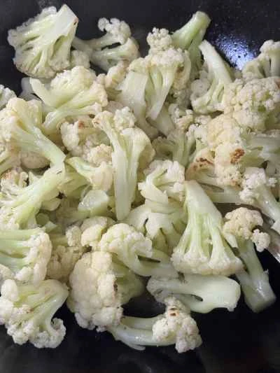 ドライポットカリフラワーの作り方：5