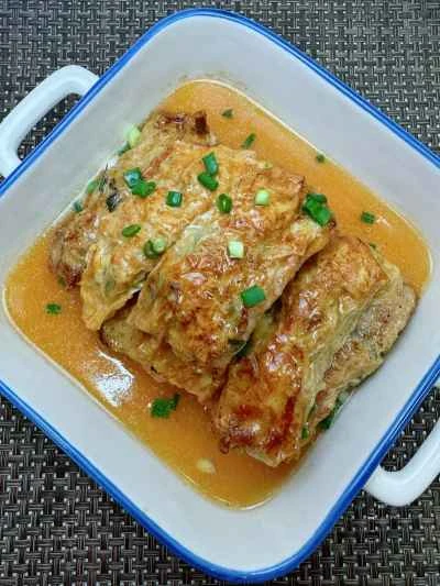 豆腐の皮巻きの作り方：21