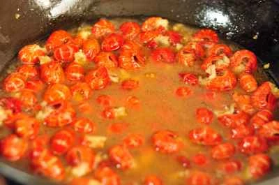 ガーリックシュリンプのしっぽを作る手順：7