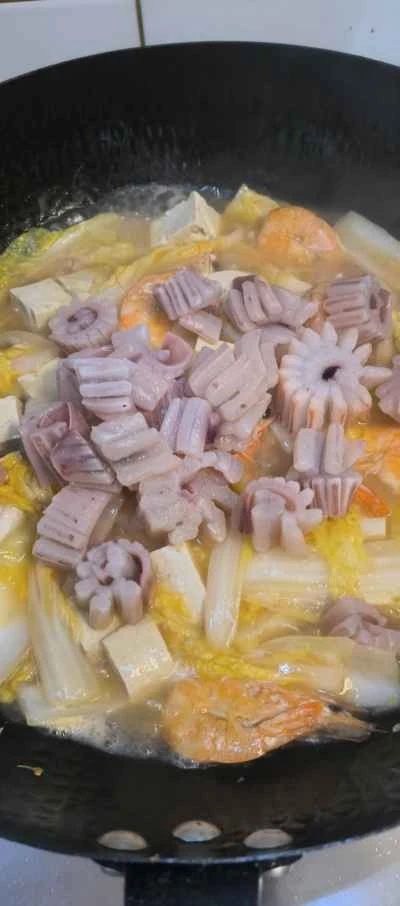 シーフードベビーチンゲン菜の作り方：4