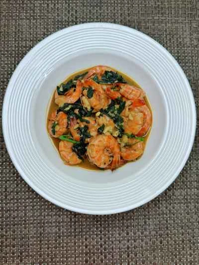 エビと大葉の炒め物の作り方：14