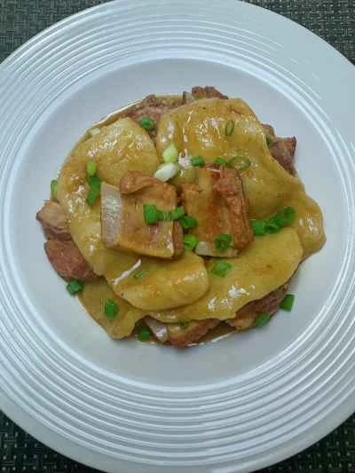 フラットブレッドを使ったポークリブの作り方：17